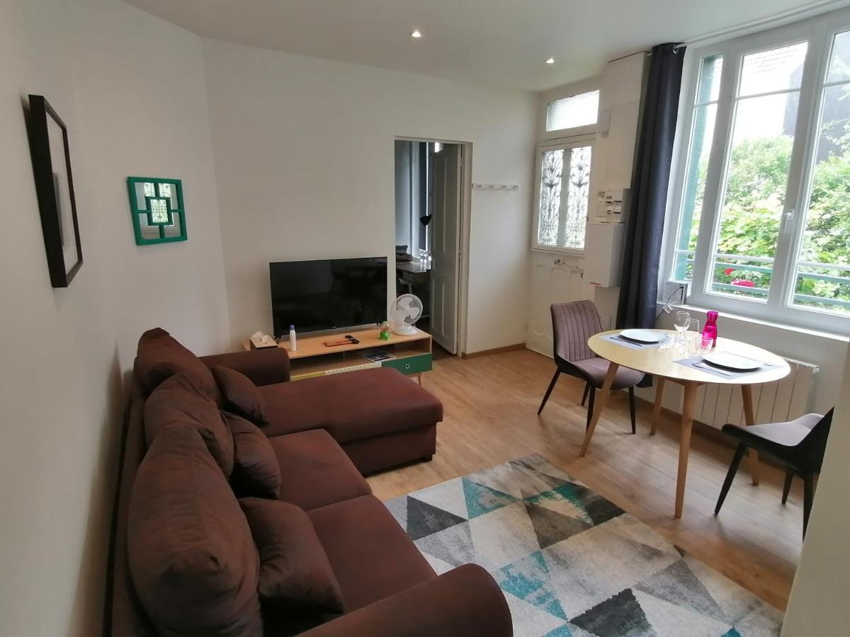 Villa Des Roses - Appart T2, 32M2, Rdc, Vue Sur Jardin, "Le Chic" Le Havre Luaran gambar